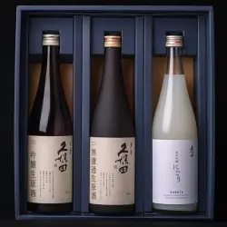 久保田千寿吟醸生原酒＆久保田萬寿無濾過生原酒＆久保田純米吟醸にごり